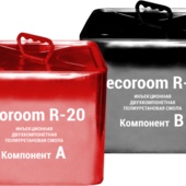 Инъекционная двухкомпонентная полиуретановая смола ECOROOM R-20