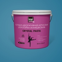 Bergauf Crystal Pasta готовая декоративная акриловая штукатурка с фактурой «камешковая» 1-1,5 мм