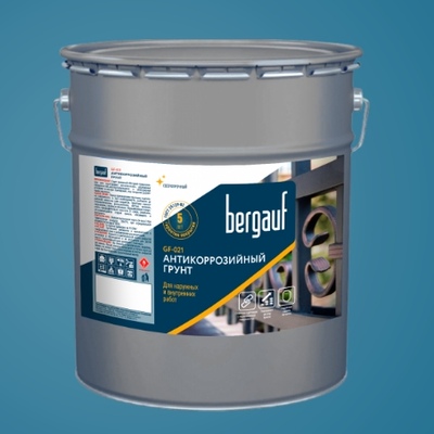Bergauf GF-021 антикоррозийный грунт для наружных и внутренних работ